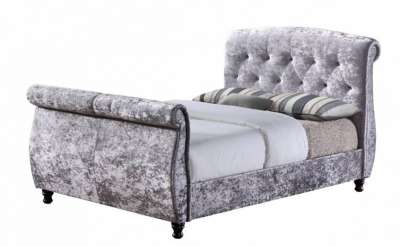 Toulouse Fabric Bed Grey Fabric Beds