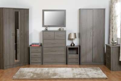 Lisbon 3 Drawer Chest Bedroom Furniture Flatpack2go