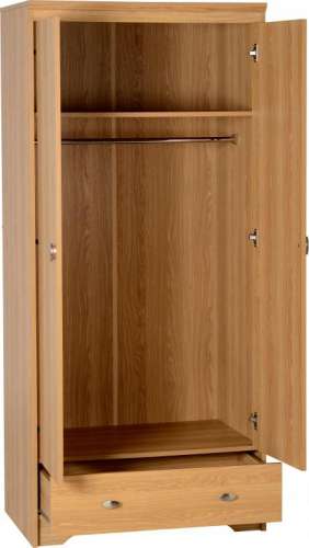 Cheap Flat Pack Wardrobes Regent 2 Door Wardrobe Flatpack2go