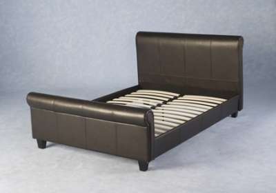  Beds Online on Buy Beds Online   Toscano Sleigh Double Bed   Flat Pack Beds