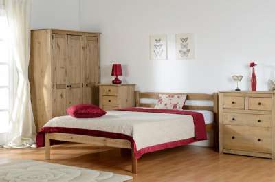 Flat Pack Bedroom Furniture Panama 3 Door Wardrobe Flatpack2go