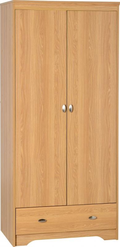 Cheap Flat Pack Wardrobes Regent 2 Door Wardrobe Flatpack2go