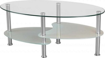 Cara Coffee Table - Clear