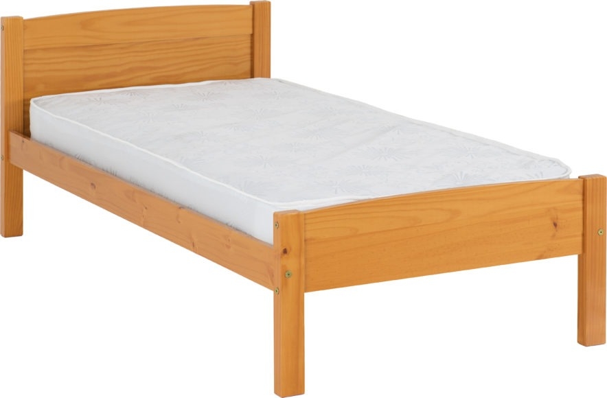 Amber Single Bed - Pine