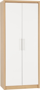 Seville 2 Door Wardrobe - White