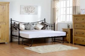 Image: 1217 - Tortino Day Bed - Black