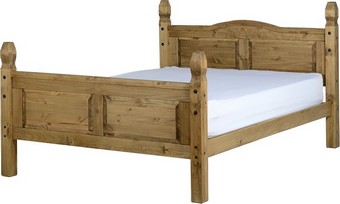 Corona King Size Bed - High