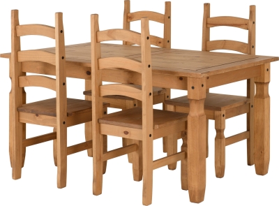 Corona Dining Set 5' 