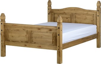 Corona Double Bed - High