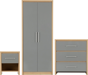 Seville Bedroom Set - Grey