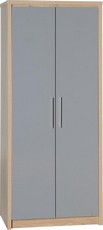 Sevile 2 Door Wardrobe - Grey