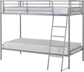 Brandon Bunk Bed - Silver