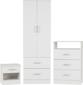 Polar Bedroom Set - White